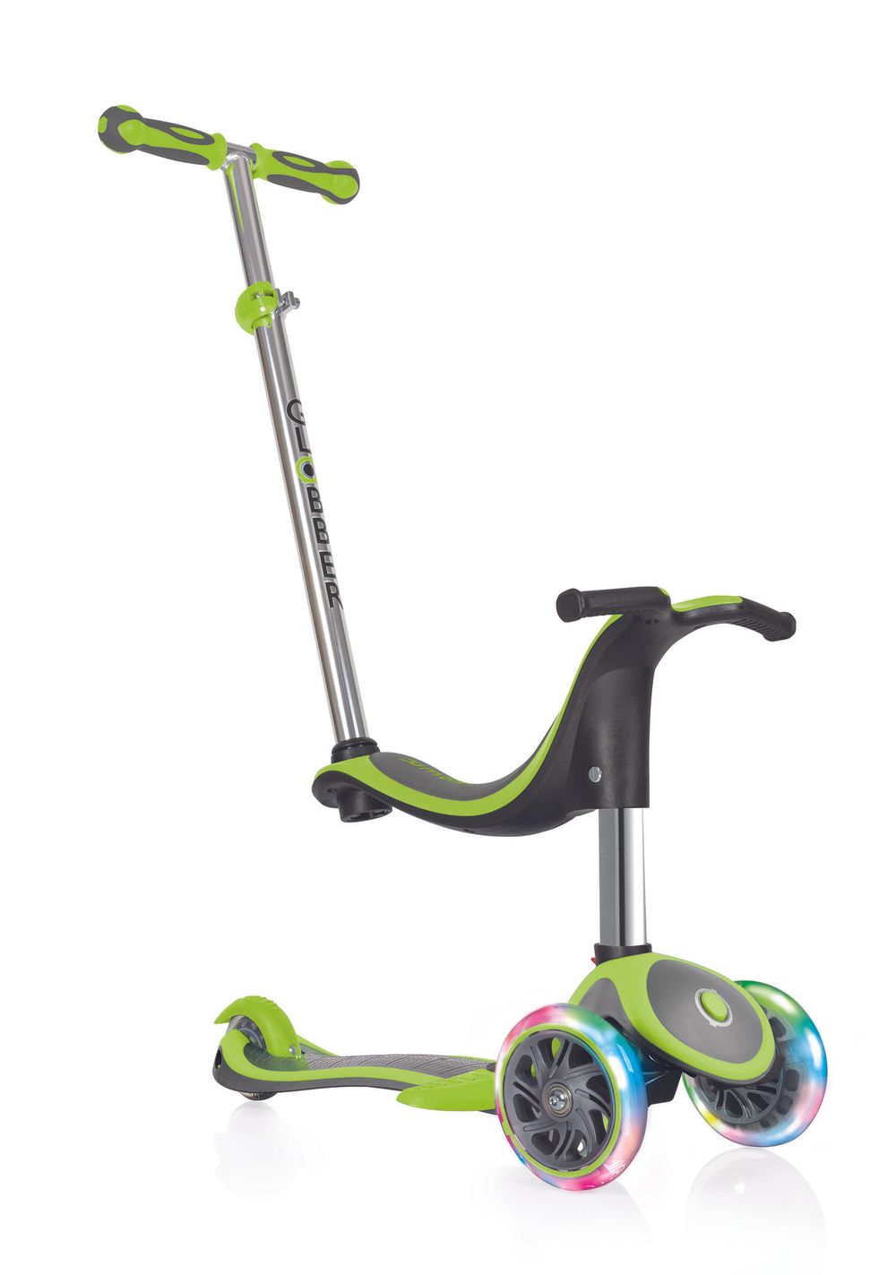 Трехколесный самокат Globber EVO 4 IN 1 PLUS LIGHTS