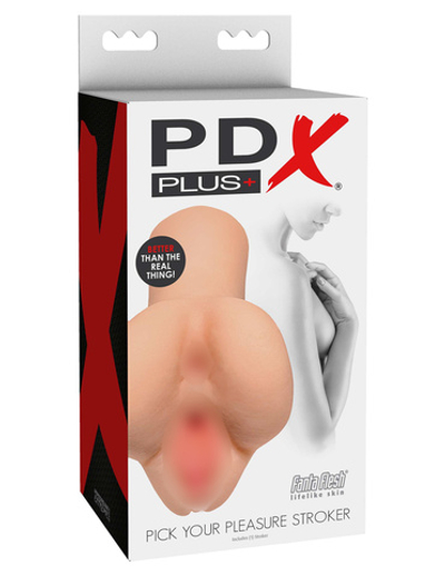 Мастурбатор с двумя входами Double Stroker Pipedream RD60821PD