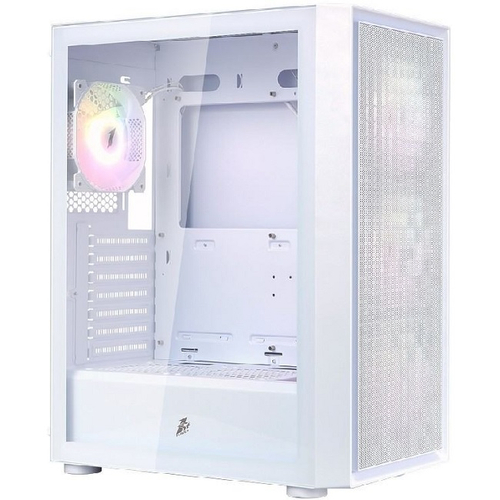 Корпус Midi-Tower 1STPLAYER GO6, ARGB, ATX, белый (GO6-WH-4F7-W)