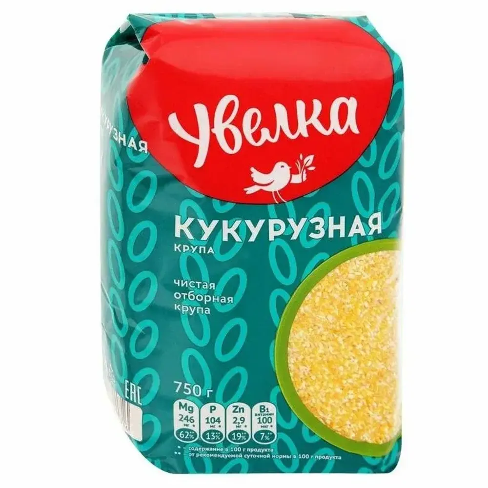 Крупа Увелка Кукурузная отборная 750г