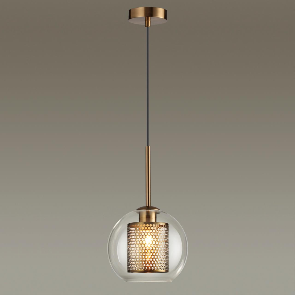 4939/1 ODL Подвес E27 1*40Вт 220В IP20 PENDANT