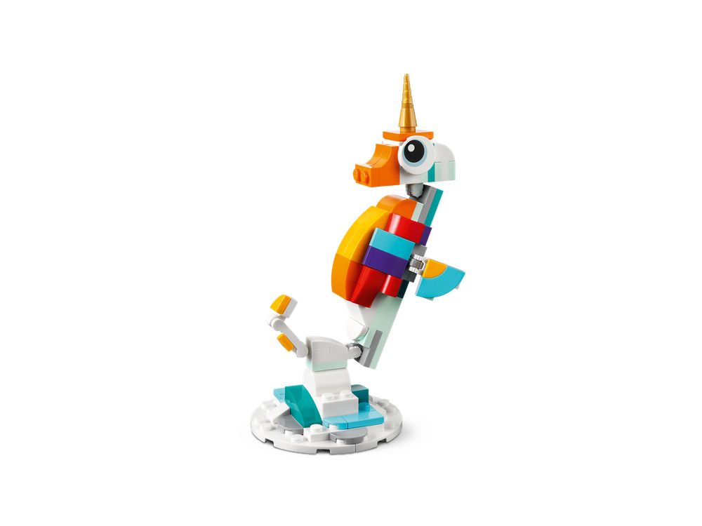 Конструктор Лего Креатор Волшебный единорог 31140 | LEGO Creator Magical Unicorn набор 3 в 1 с единорогом 145 деталей 7+