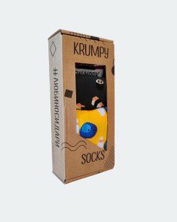 Носки р.40-45 "Ideas" Комплект - 3 пары