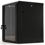 Шкаф настенный 19", 6U Hyperline TWB-0666-GP-RAL9004
