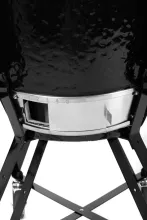 Керамический угольный гриль Primo Round Large All-In-One, 47 см, с ножками и столиками
