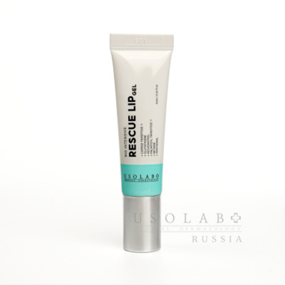 USOLAB Гель для губ восстанавливающий пептидный, 10 мл | Bio Intensive Rescue Lip Gel