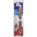 Двусторонний фаллоимитатор-мулат из 2 частей The D Double D 16 - 40,6 см. (Цвет: кофейный)