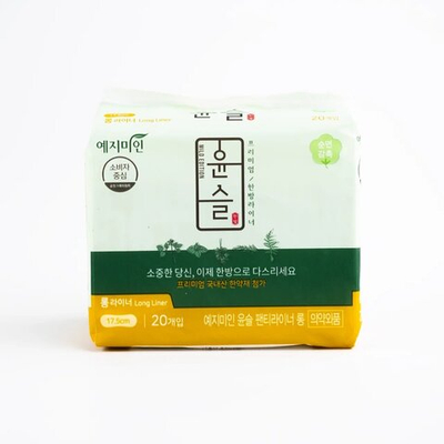 Прокладки гигиенические женские Yejimiin Mild Herb с экстрактами трав, 20 шт