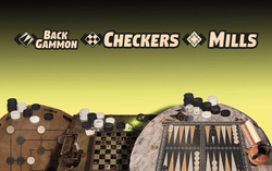 Backgammon + Checkers + Mills (для ПК, цифровой код доступа)