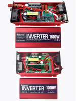Инвертор 12V-220V 1600W красный RDDSPON чистый синус
