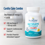 Nordic Naturals, Ultimate Omega®, с коэнзимом Q10, со вкусом лимона, 120 капсул