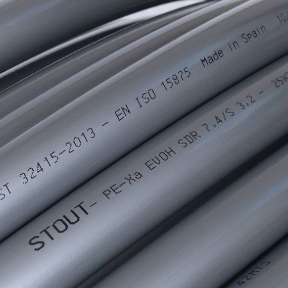 Труба из сшитого полиэтилена STOUT PEX 25х3,5