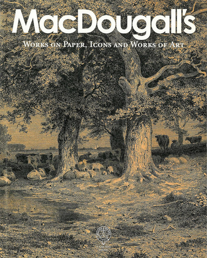 Каталог аукциона MacDougall's, Лондон, Русская графика, иконы и декоративно-прикладное искусство от 5 июня 2013 года
