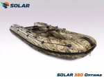 Лодка надувная моторная solar-380 к (оптима)