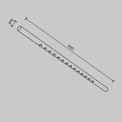 Светильник Точки / Points для системы освещения Axity 3000/6000К 12Вт 36°, C101CL-L500-12W3-6K-BS. TM Maytoni