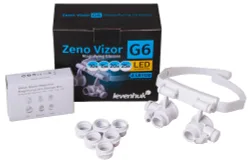 Лупа-очки Levenhuk Zeno Vizor G6 с комплектом линз и упаковкой