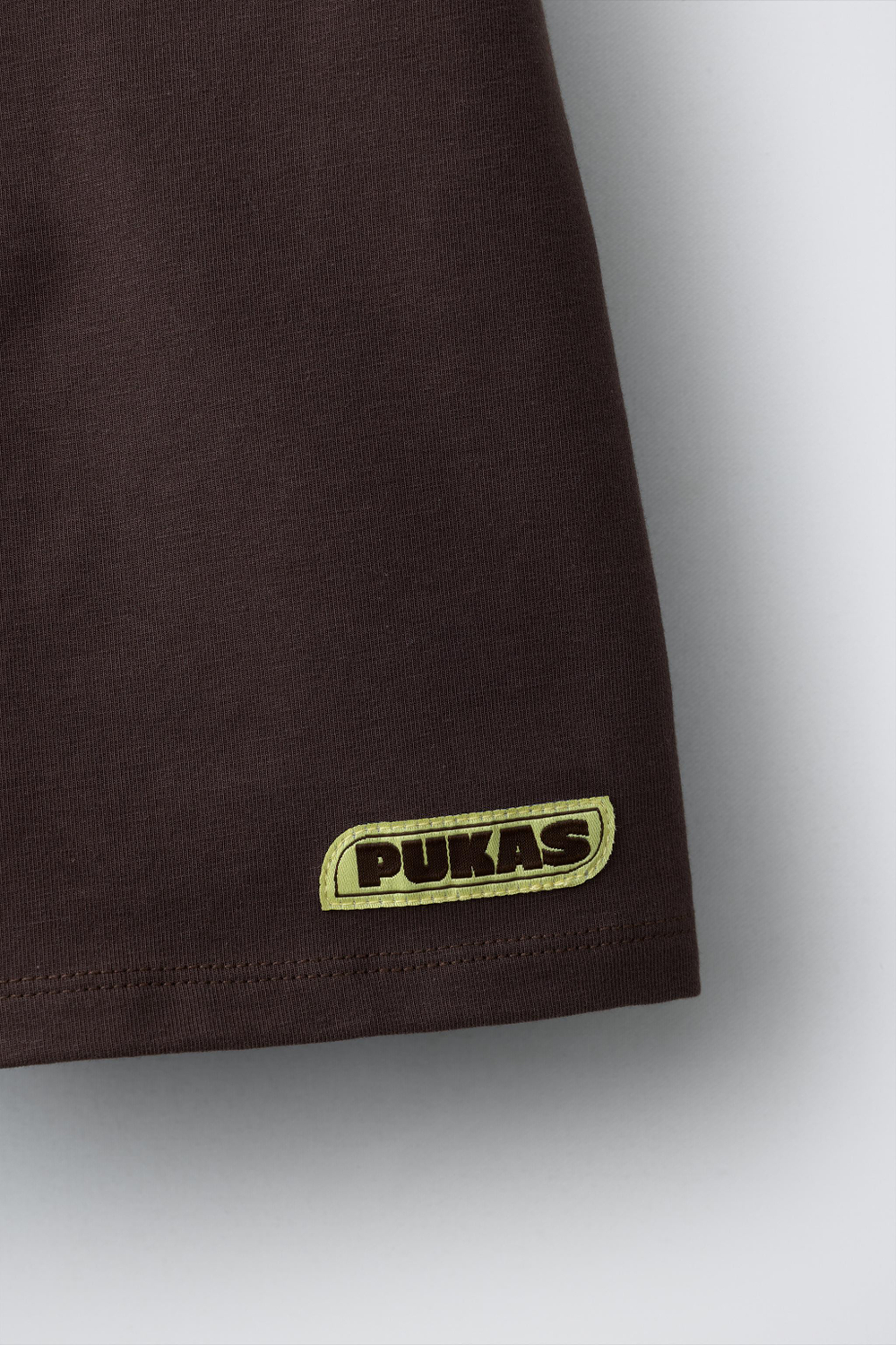 ZARA X PUKAS ВЕЛОСИПЕДКИ В РУБЧИК PUKAS SURF, КОРИЧНЕВЫЙ