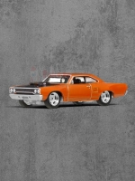 Машинка Хот Вилс Премиум 1970 Custom Plymouth HNW46 JBL87