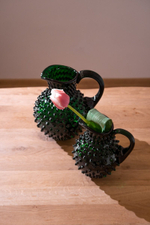 Кувшин Hobnail Dark Green (1 л)