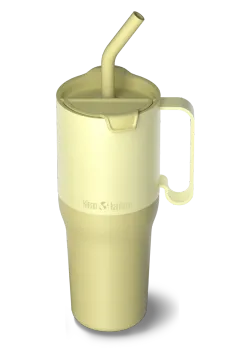 Термостакан Klean Kanteen Rise Tumbler 36oz Straw Lid (1065 мл) Wax Yellow