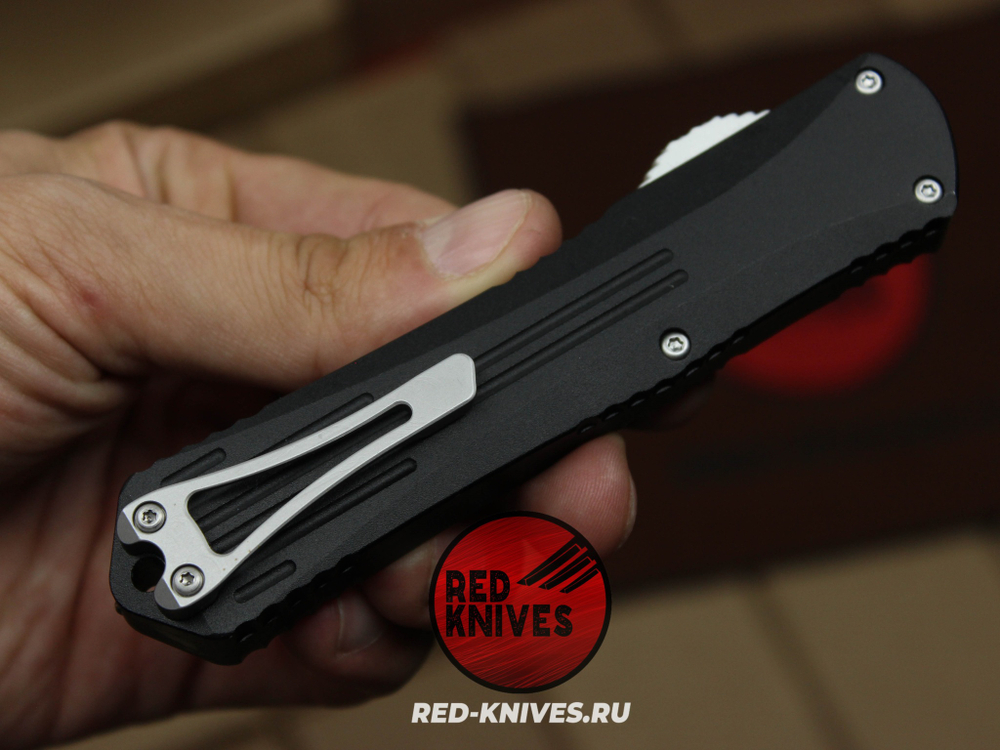 Heretic Knives Manticore-E T/E - черная рук, светлый клинок RK/Н94
