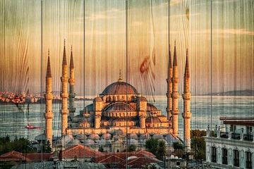 Панно из дерева Istanbul sun