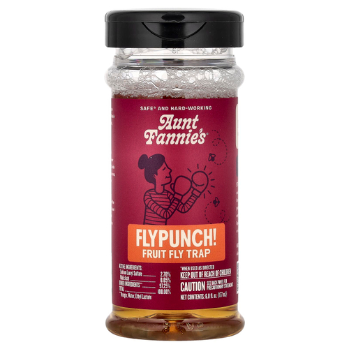 Aunt Fannie's, Flypunch! Ловушка для фруктовых мух, 177 мл (6 жидк. унций)