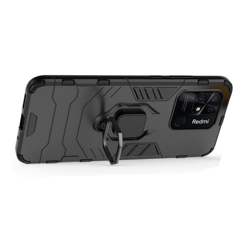 Противоударный чехол с кольцом Panther Case для Xiaomi Redmi 10C