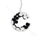 Pendant Led design lamp Scopas by Artemide (Black)