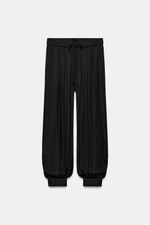 АТЛАСНЫЕ БРЮКИ-БАЛЛОНЫ — ZW COLLECTION — ZARA