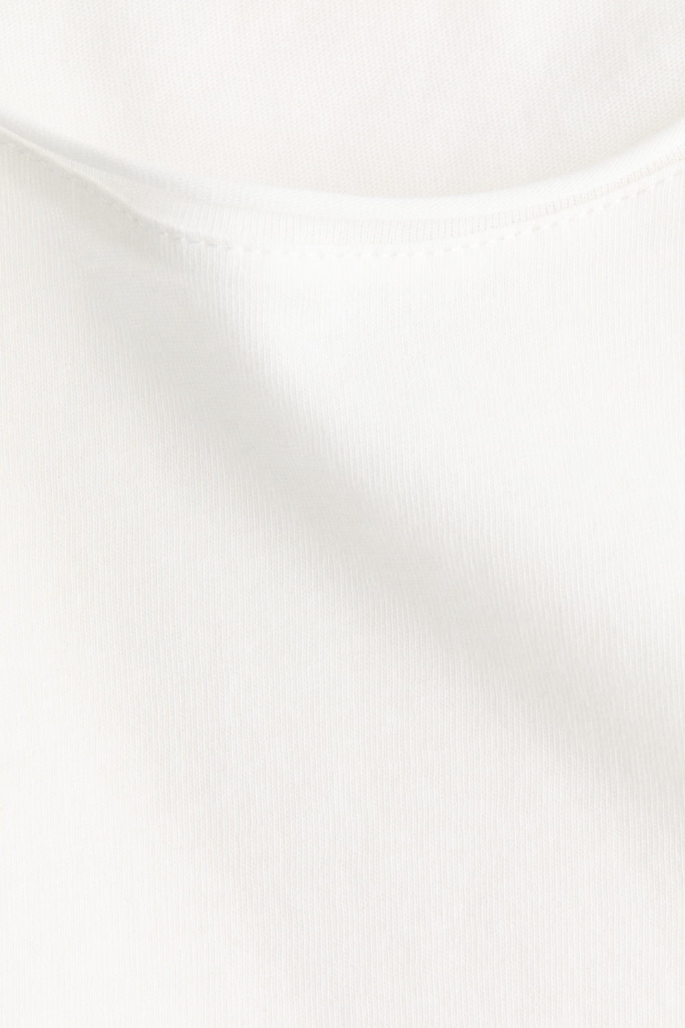 Футболка с загнутым краем - H&M