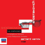 Shostakovich / Concertgebouw Orchestra, London Philharmonic Orchestra, Bernard Haitink - The Symphonies (11CD)