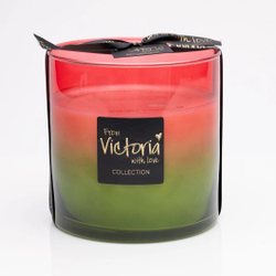 nan Свеча ароматическая Fade red Victoria with Love Красный