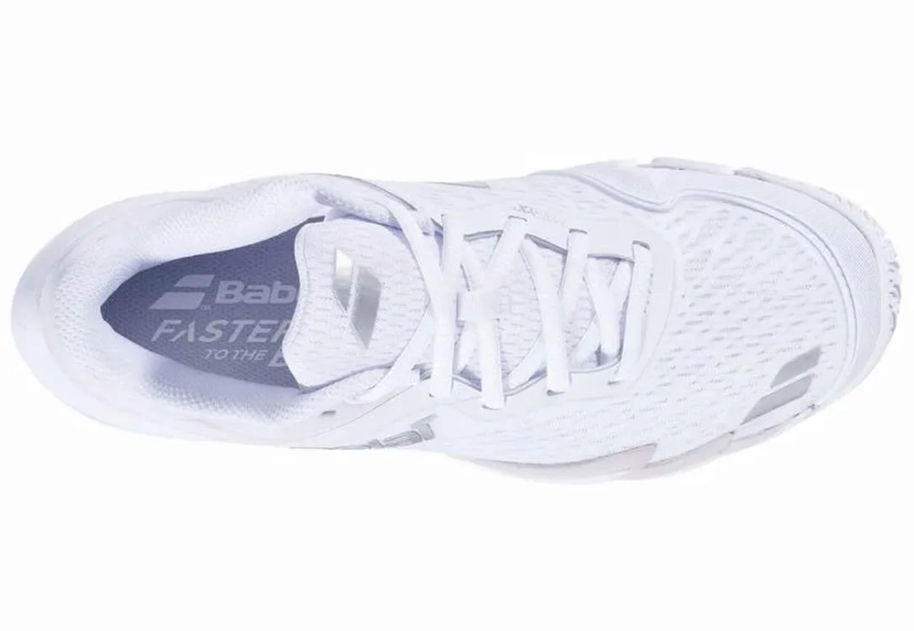 Женские кроссовки для padel Babolat Premura 3 - white/silver