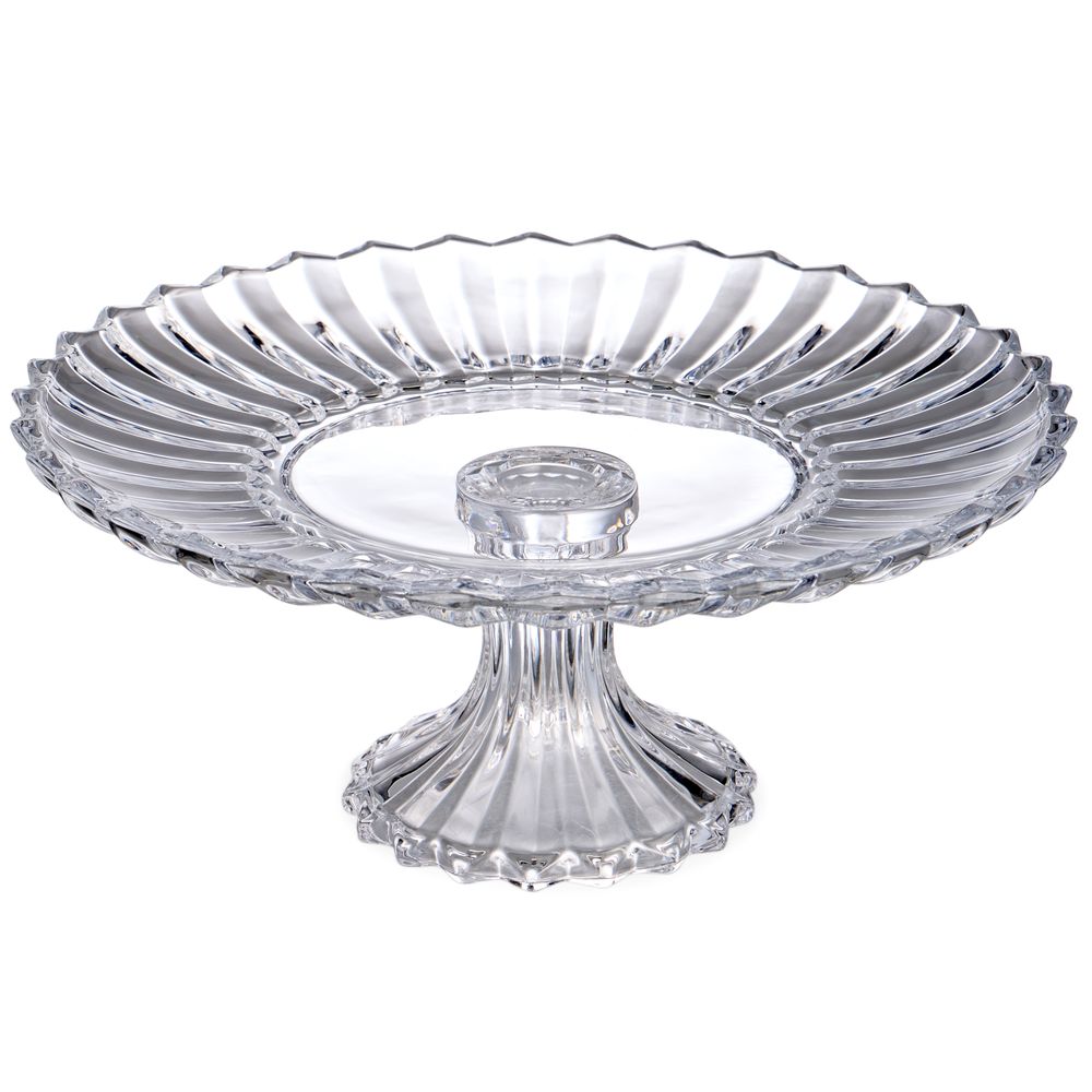 БЛЮДО СЕРВИРОВОЧНОЕ НА НОЖКЕ LEFARD "BRILLIANCE" КРУГЛОЕ, 29,5*13,5 СМ