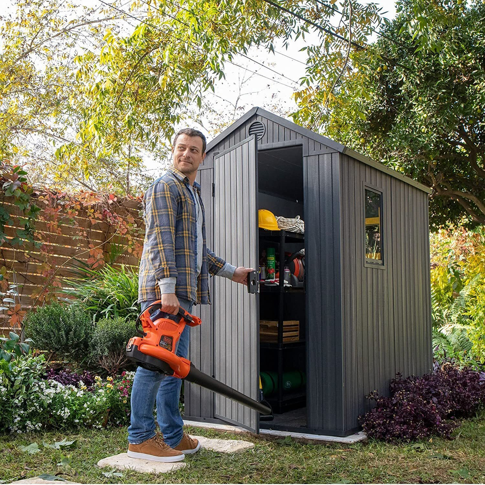 Пластиковый сарай Keter Darwin 4x6 grey