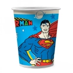 Набор бумажных стаканов 250мл 6шт «Superman»