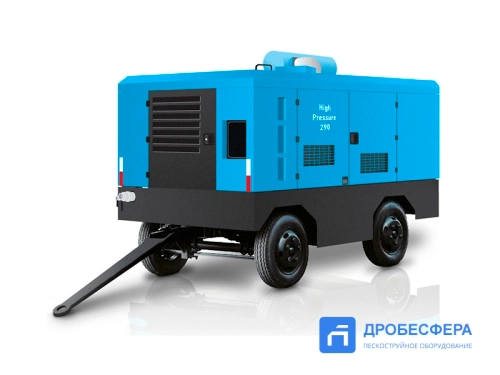 Дизельный передвижной компрессор, DLCY-15/15F-C