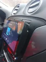 Магнитола для Ford Mondeo 4, Focus 2, S-Max/Galaxy и пр. (ШГУ овальное) - FarCar S500-TS20 монитор 10.36" 2K QLED на Android 14, Быстрейшая, CarPlay, 4G SIM-слот