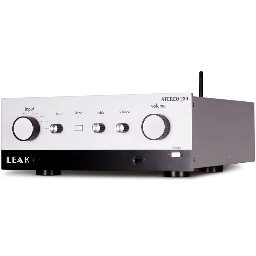 Leak Stereo 230 Silver — интегральный стереоусилитель премиум-класса