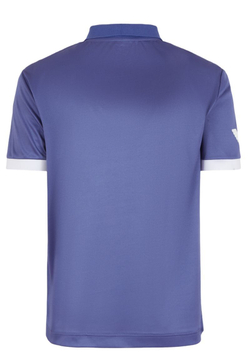 Мужское теннисное поло EA7 Man Jersey Polo Shirt - marlin