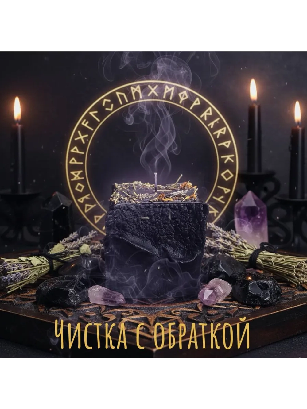 Свеча Чистка с Обраткой