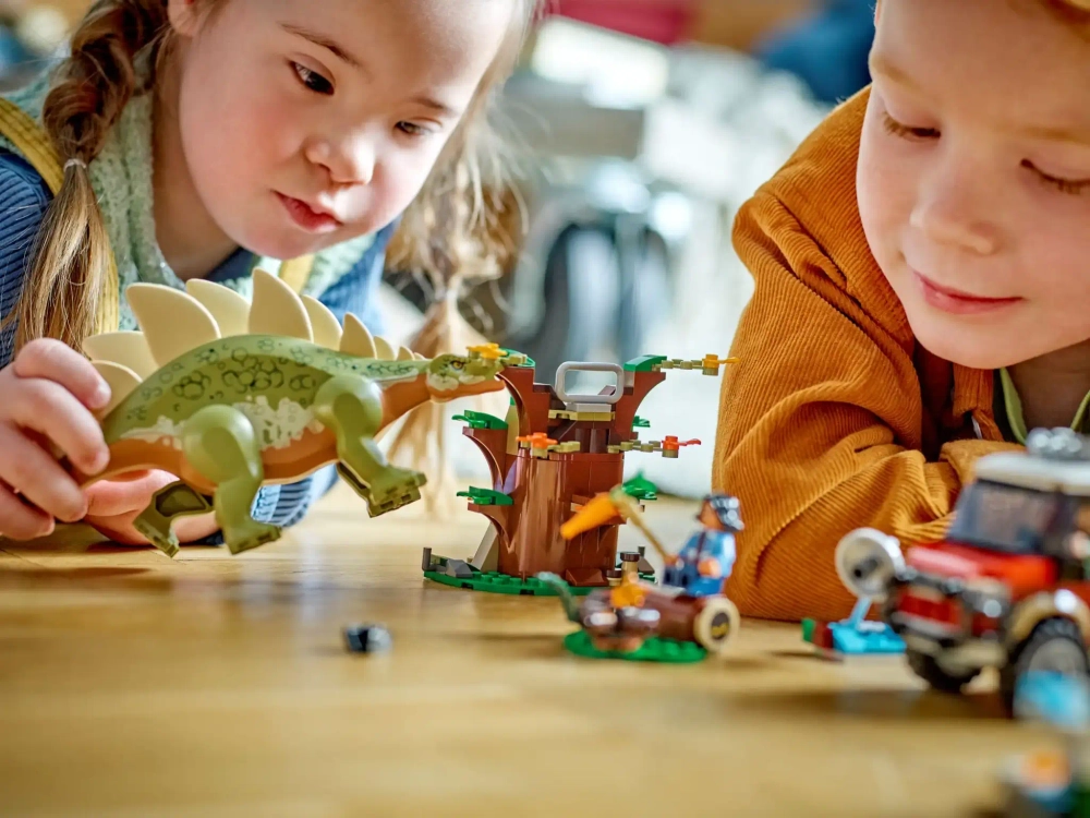 Конструктор LEGO Jurassic World 76965 Миссии динозавров: Обнаружение стегозавра