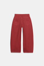 ДЖИНСЫ КАПРИ BALLOON СО СРЕДНЕЙ ПОСАДКОЙ — ZW COLLECTION — ZARA