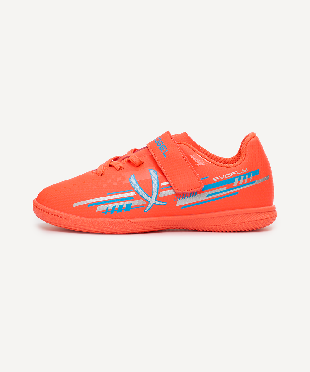 Бутсы футбольные Jogel Evofly IN Talant KIDS coral, коралловый