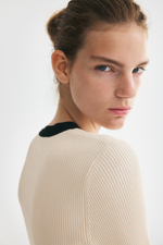 Облегающий топ в резинку с оборками - H&M