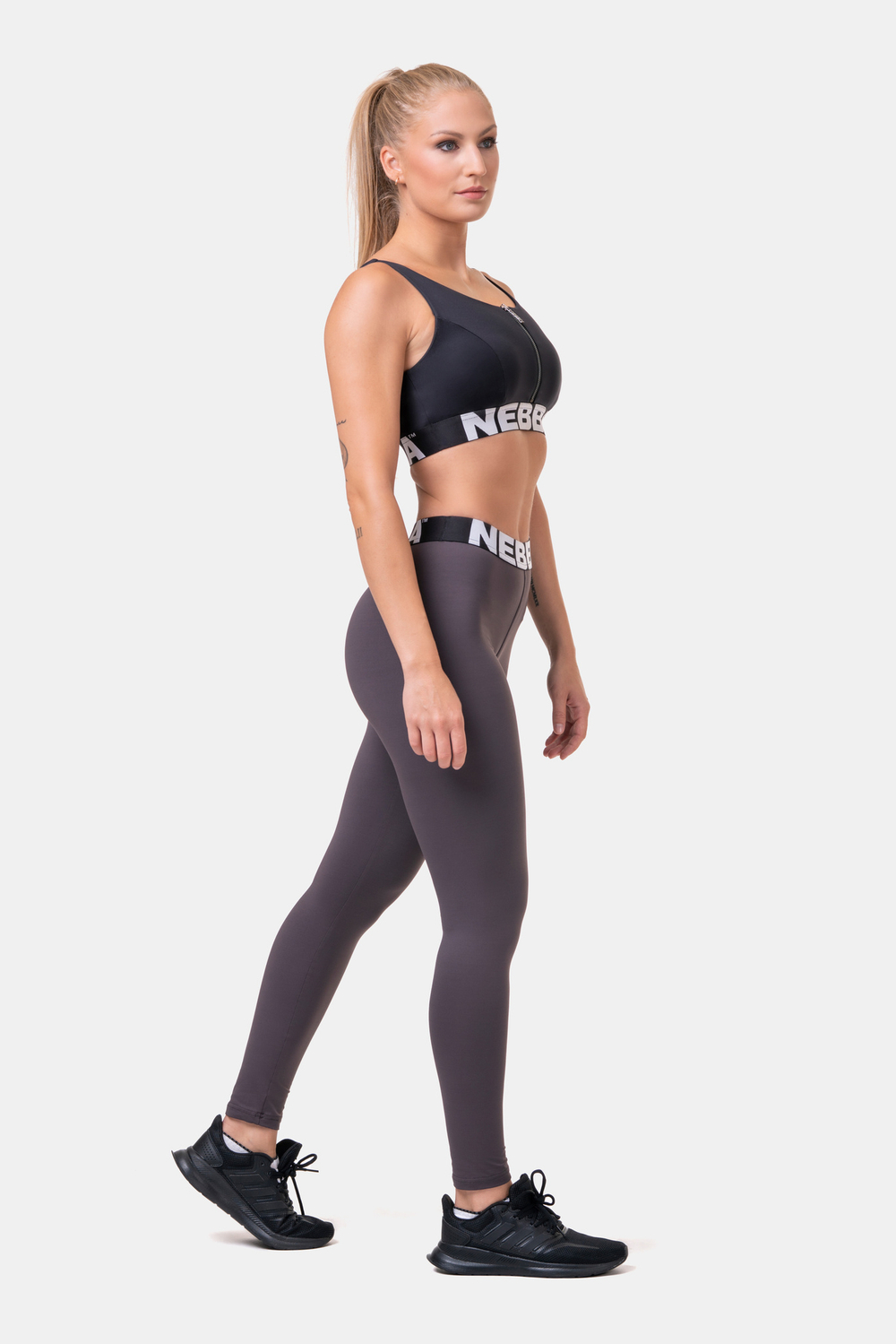 Топ женский Smart Zip Front Sports Bra 578 Черный