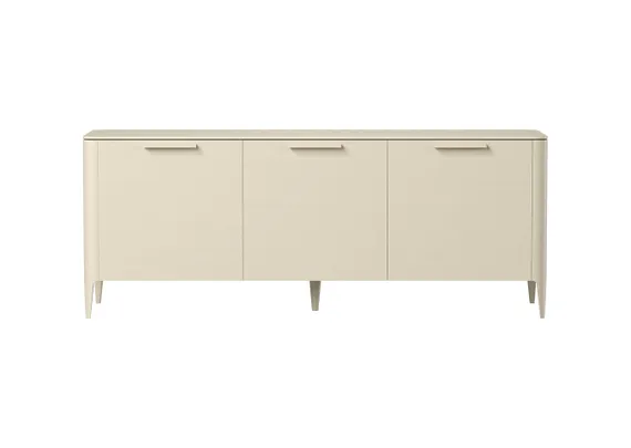 Тумба Type oak 3 двери ширина 180 см (дымка)
