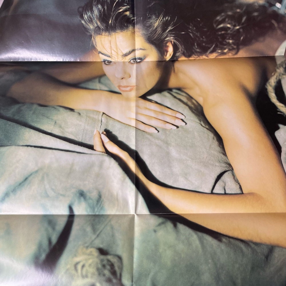 Винтажная виниловая пластинка LP Sandra Ten On One (The Singles) (Германия 1987) (С Постером)