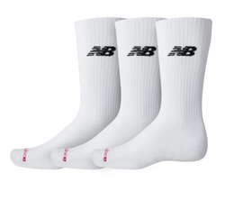 Теннисные носки New Balance Everyday Crew 3P - white